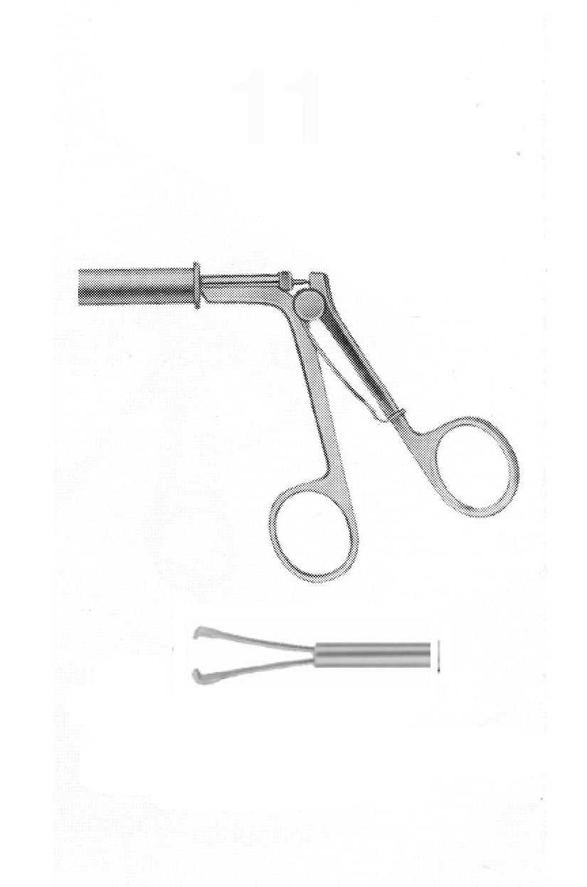 PANSUMAN FORSEPS, 1X2  DİŞ ÇAP  5 MM